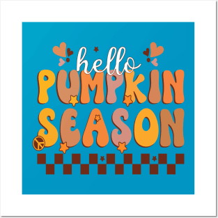 hello pumpkin season Posters and Art